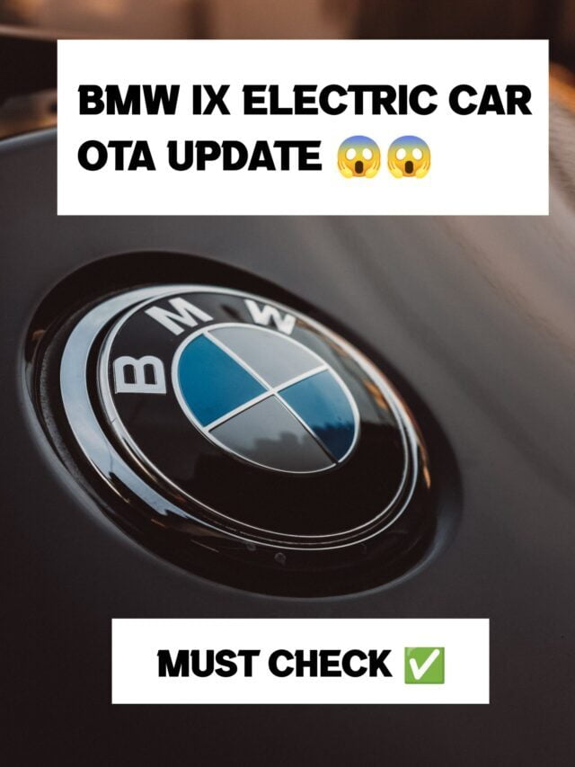 BMW iX electric SUV’s new OTA update