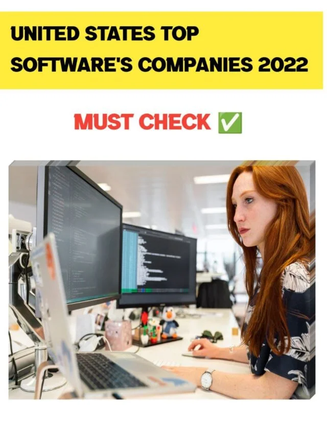 us top software companies