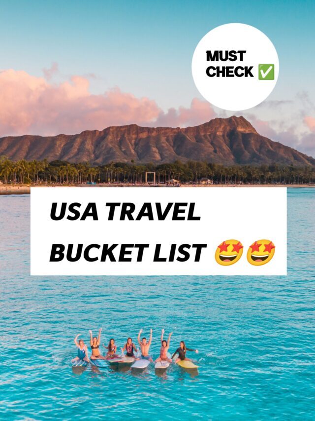 USA Travel Bucket List